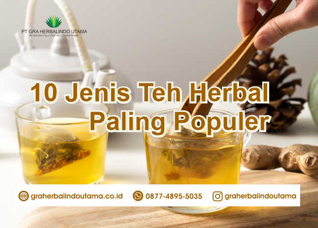 10 Jenis Teh Herbal Paling Populer Serta Manfaat Terkandung Didalamnya