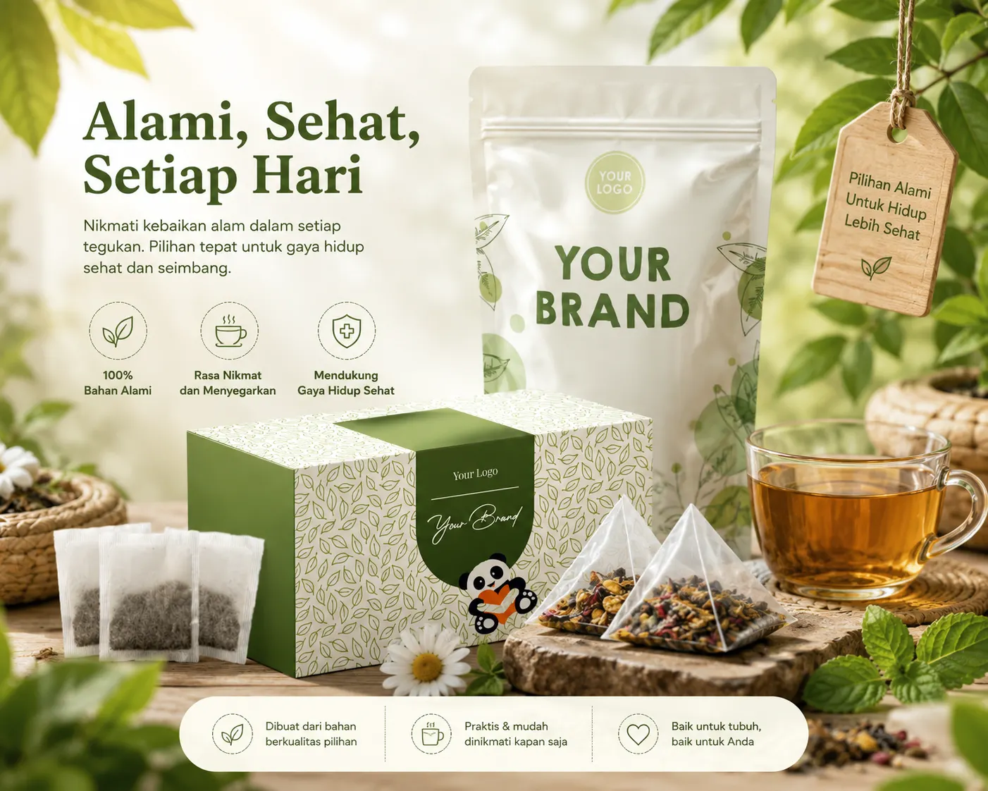 maklon teh herbal gra herbalindo utama