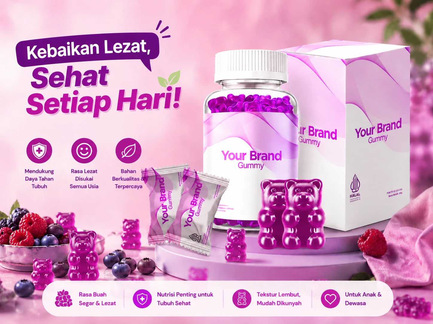 maklon vitamin gummy