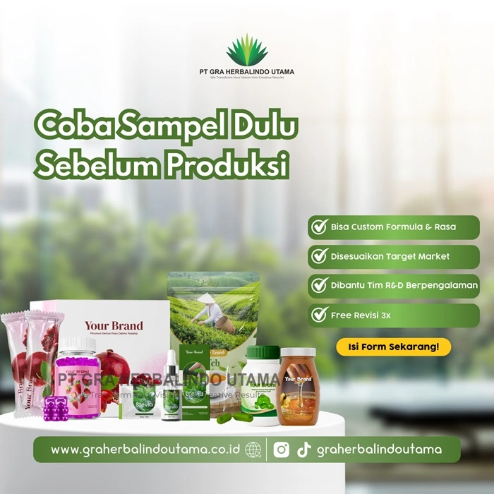 promo sampel produk maklon