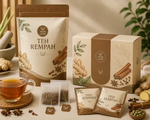maklon teh rempah